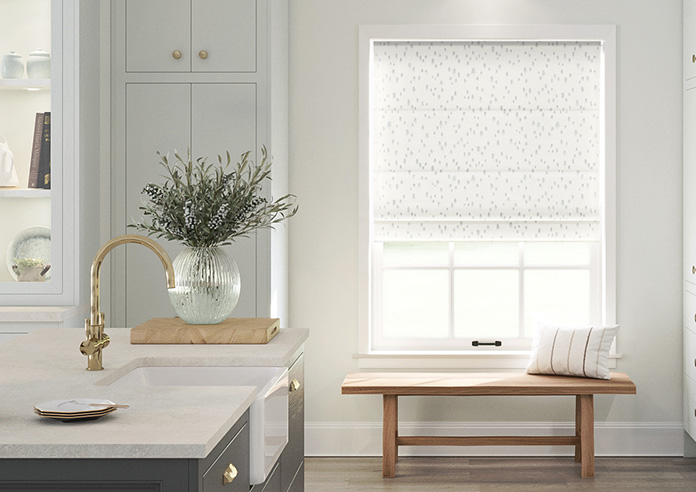 Norrland, Birch White - Roman Blind - Image 3